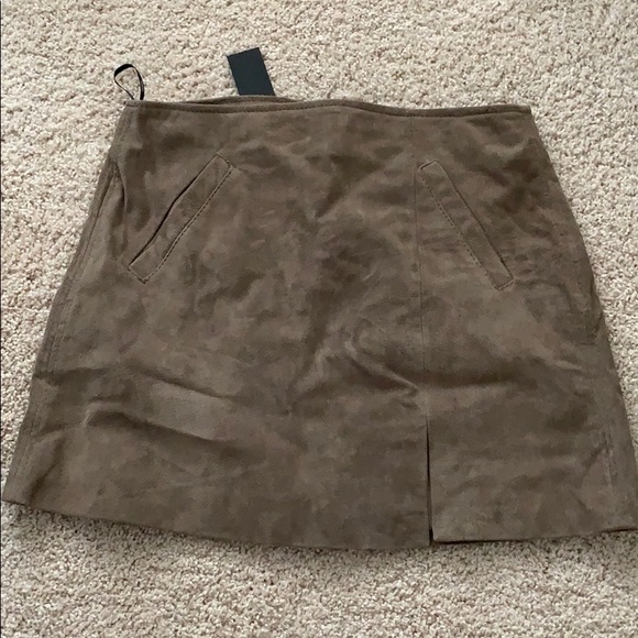 Blank NYC Dresses & Skirts - Blank NYC Suede Skirt
